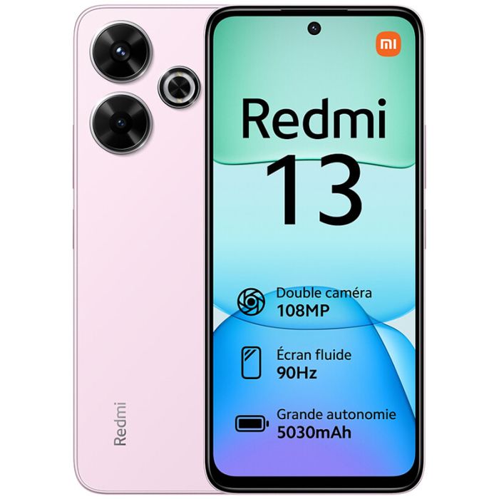 PORTABLE XIAOMI REDMI 13 6GO|128GO - ROSE