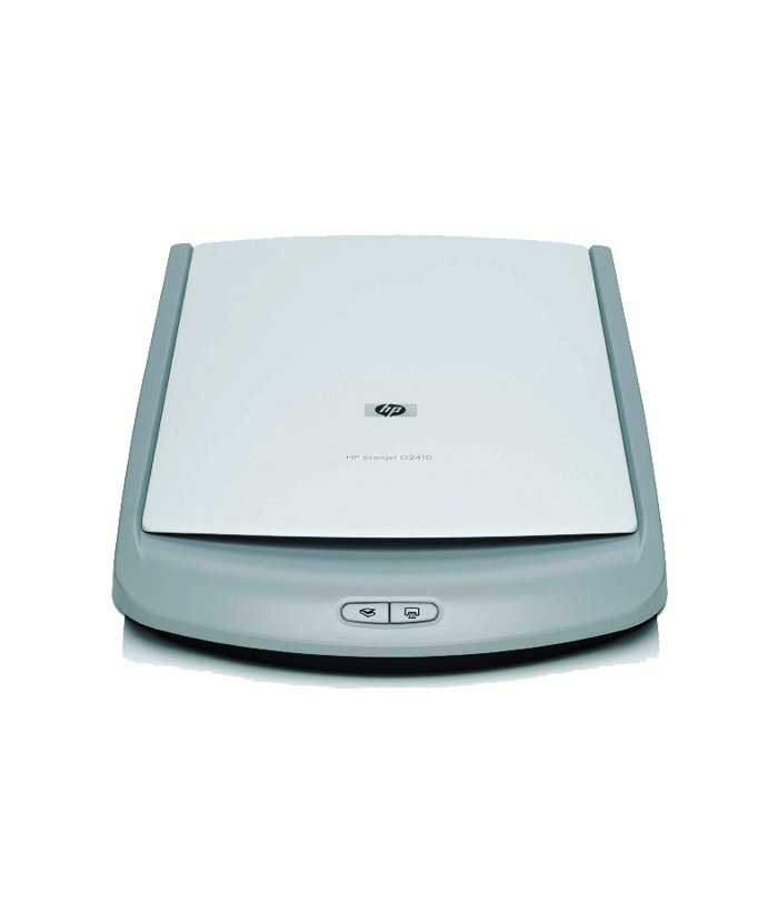 SCANNER À PLAT HP G2410 - GRIS ET BLANC, AC SPACE